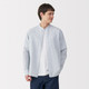 Men's Hemp Blend Grandad Collar Shirt