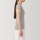Women's Moisture‐Wicking Cotton Cap Sleeve T‐Shirt with Sweat Pads
