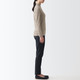 Women's Stretch Ribbed High Neck T‐shirt