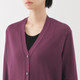 Women's Cotton Blend V Neck Cardigan