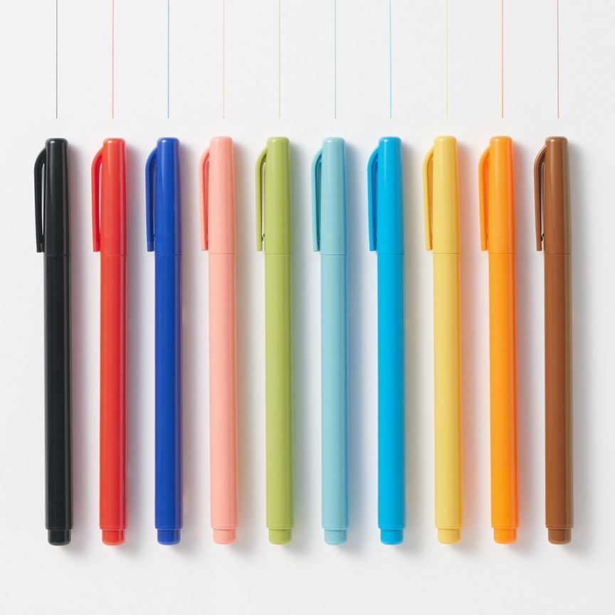 Stylos et crayons MUJI