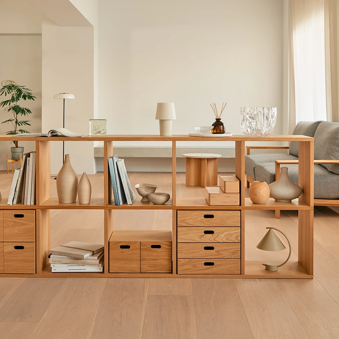 Estanterías de madera