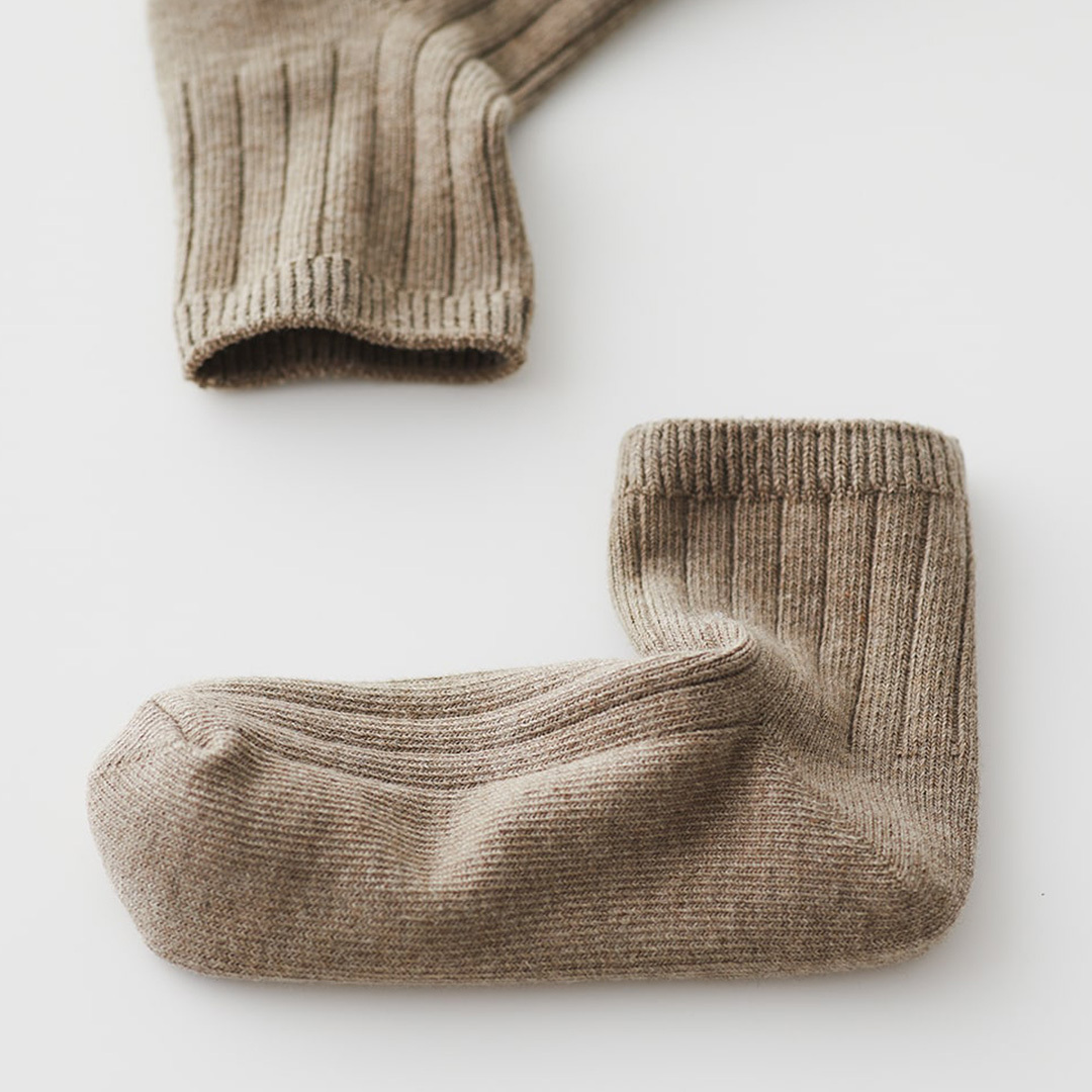 Three-layer sock construction