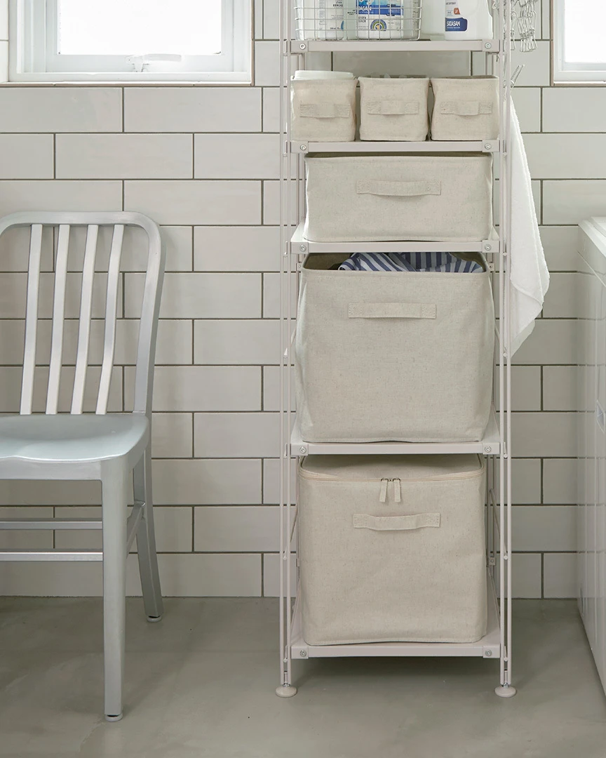 Bo&icirc;tes de rangement en tissu