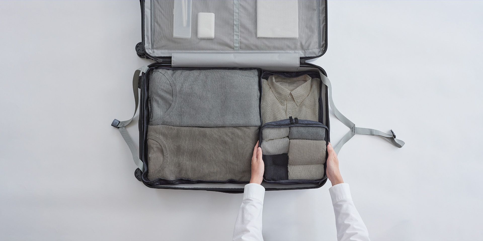 muji travel bag organizer