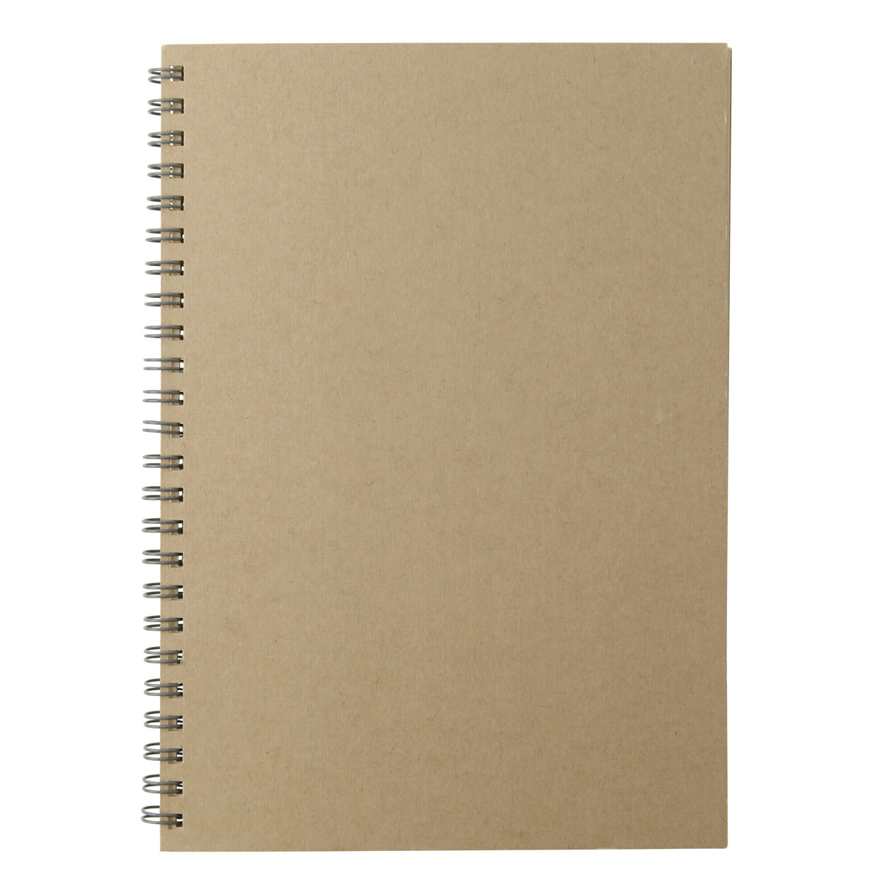 MUJI Semi-bleached paper Sticky note 75x25 Kraft 100 sheets (50 sheets x 2)