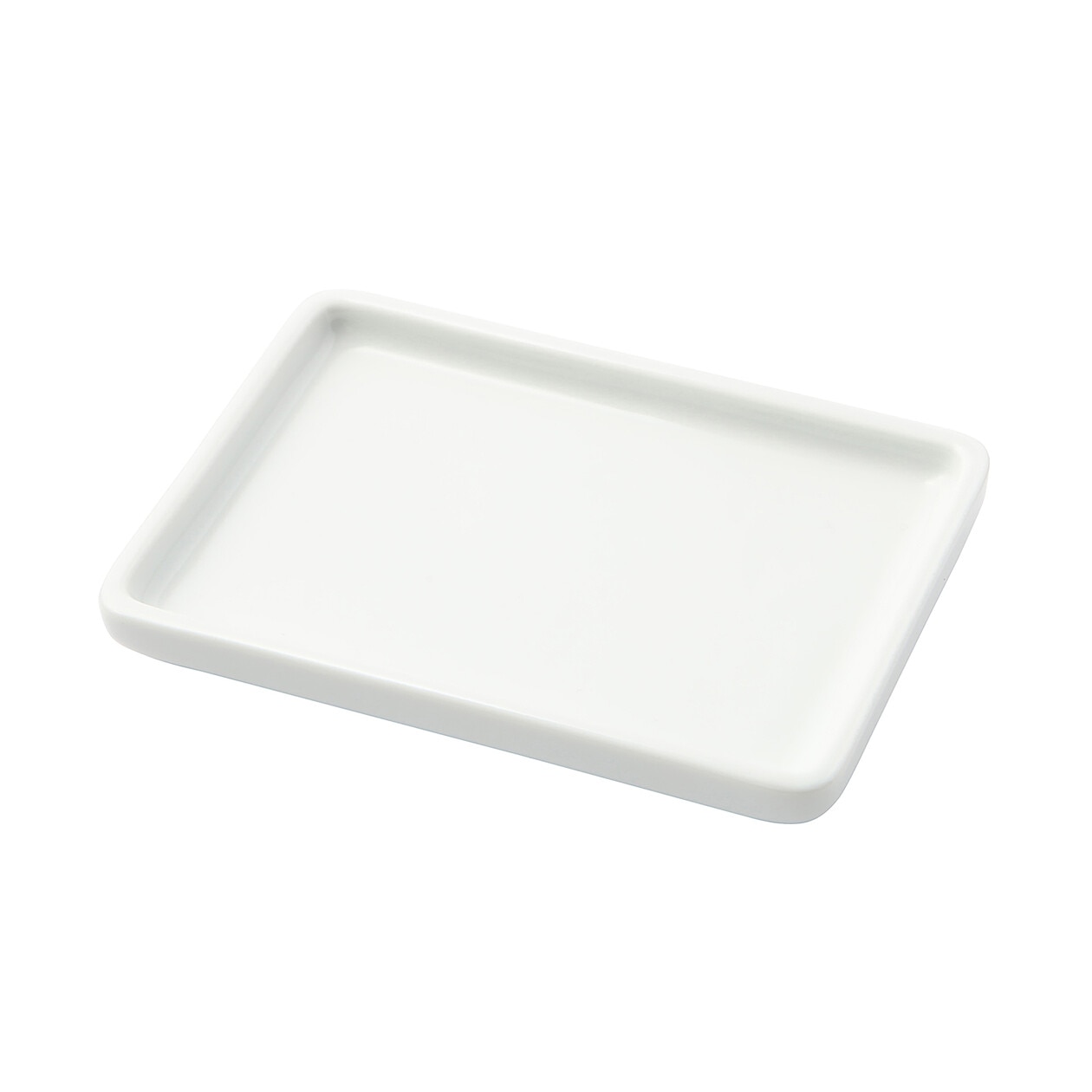 Muji White Porcelain Tray Small