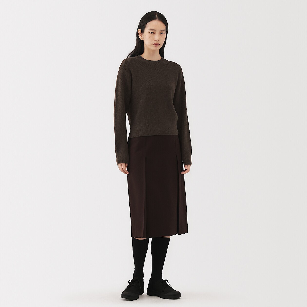 Women's Undyed Yak Crew Neck Jumper