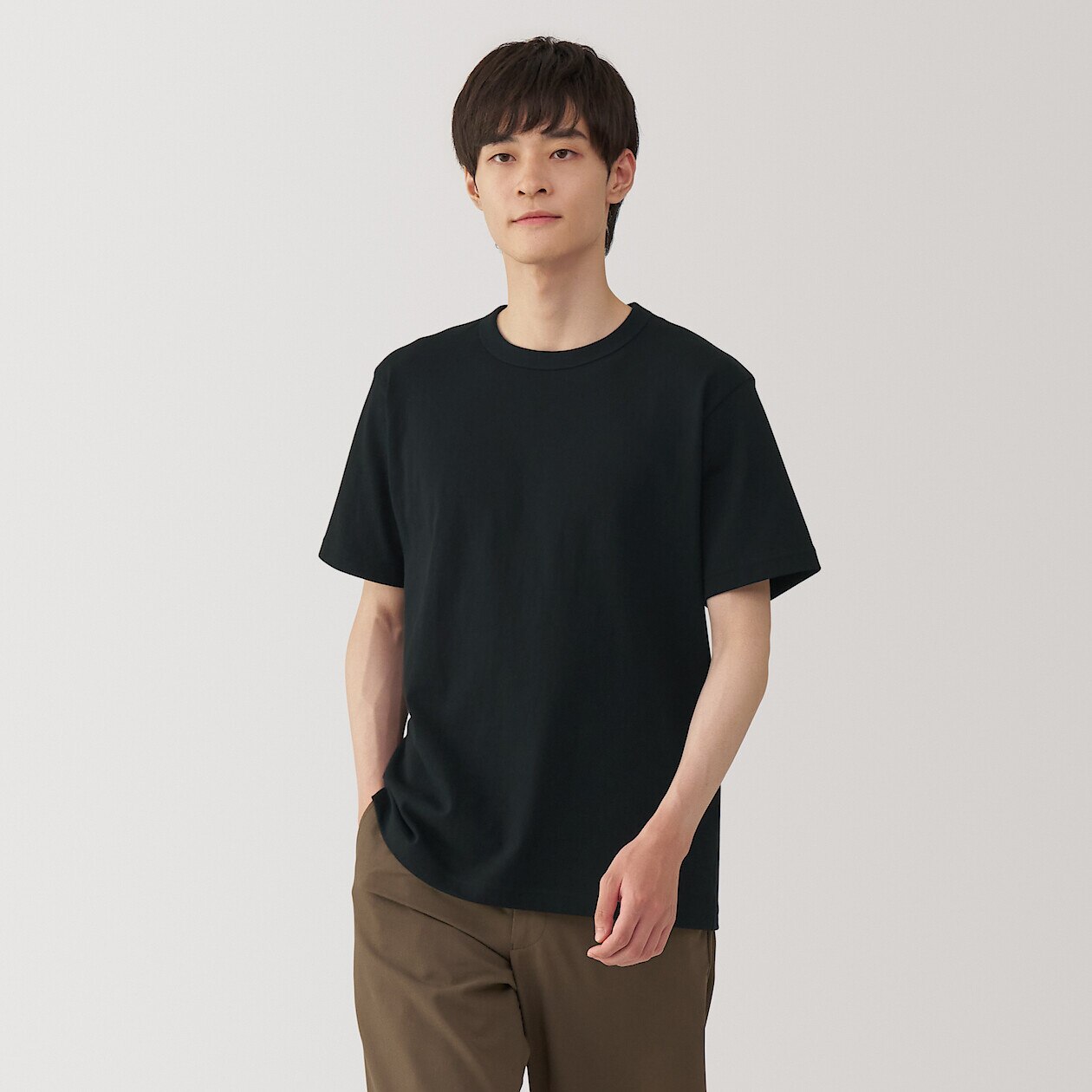 Men's Thick Jersey Short Sleeve T‐shirt