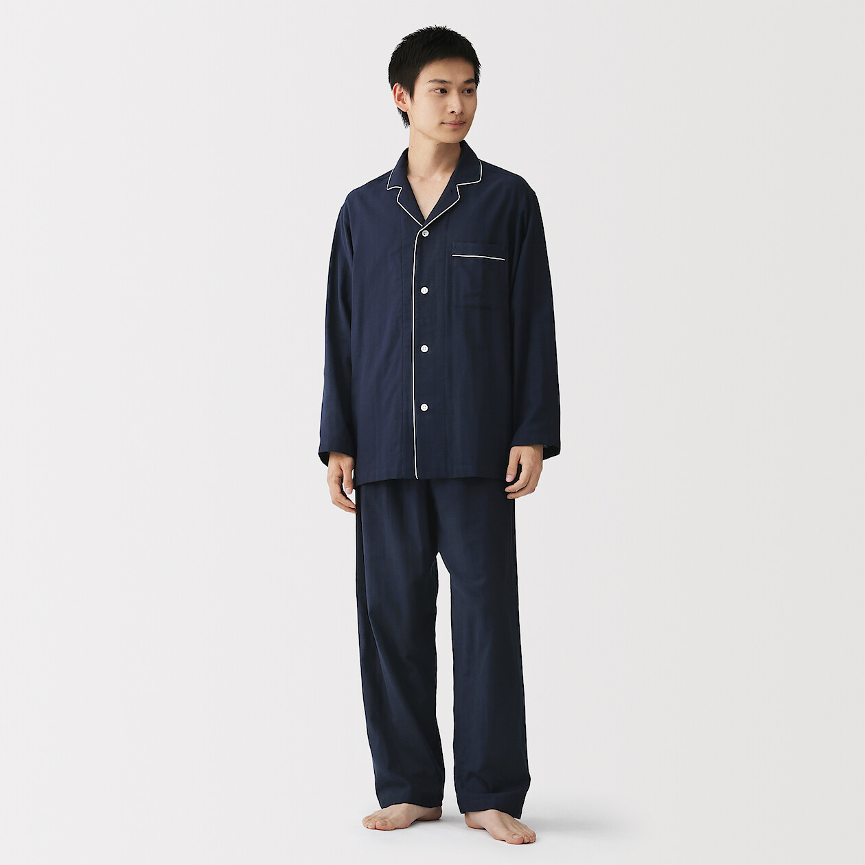Men's Pyjama & Loungewear Sets | MUJI | MUJI Men's Pyjama & Loungewear Sets | MUJI | MUJI