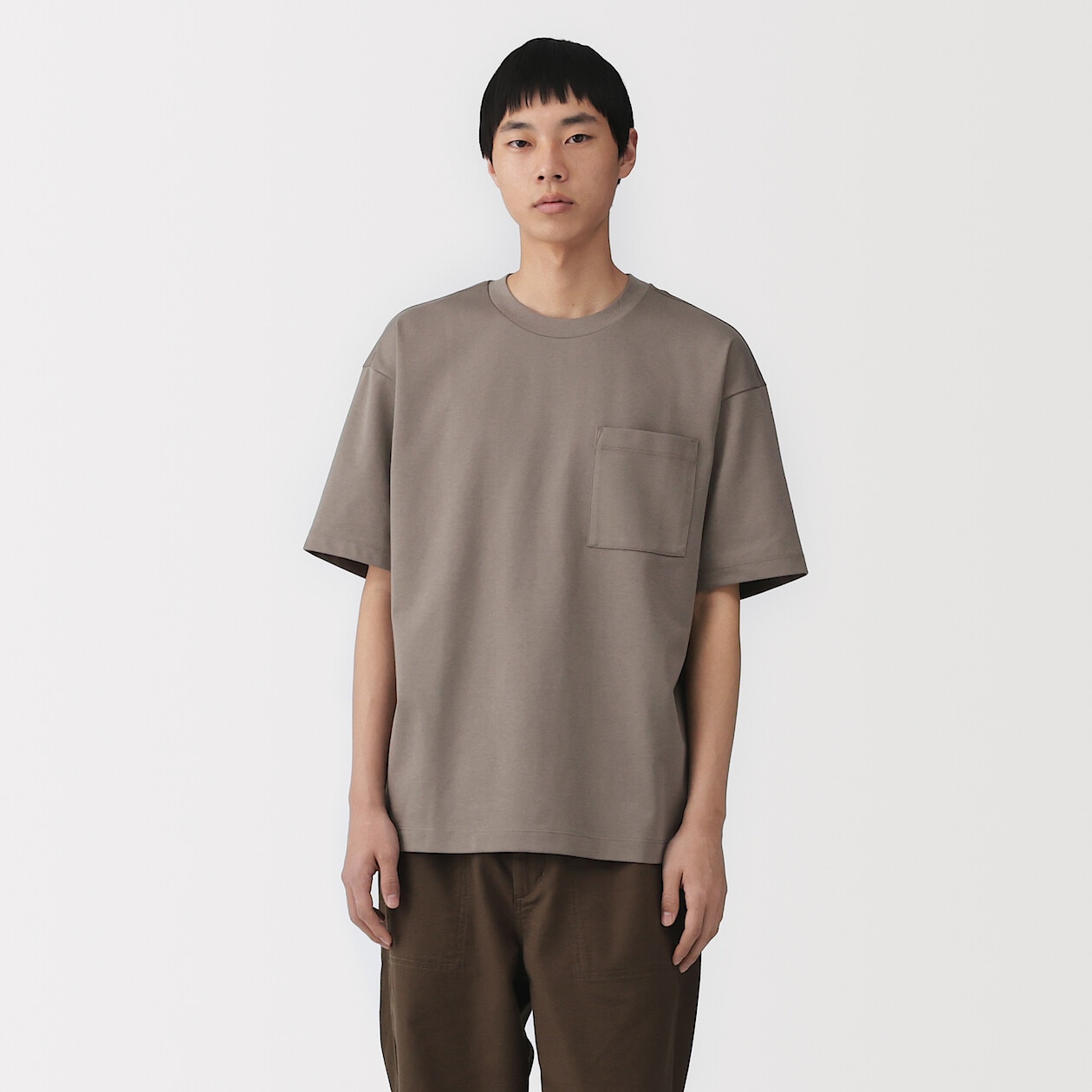 Men's Cool Touch Relaxed Fit Pocket T‐shirt