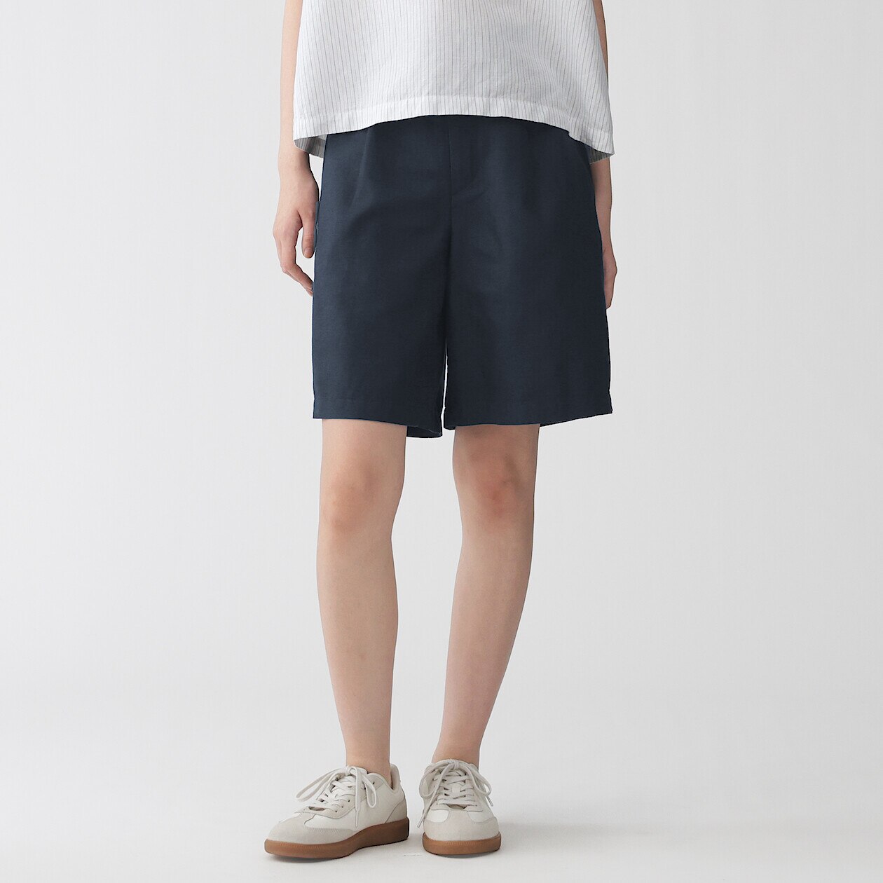 Women's Hemp Blend Twill Shorts