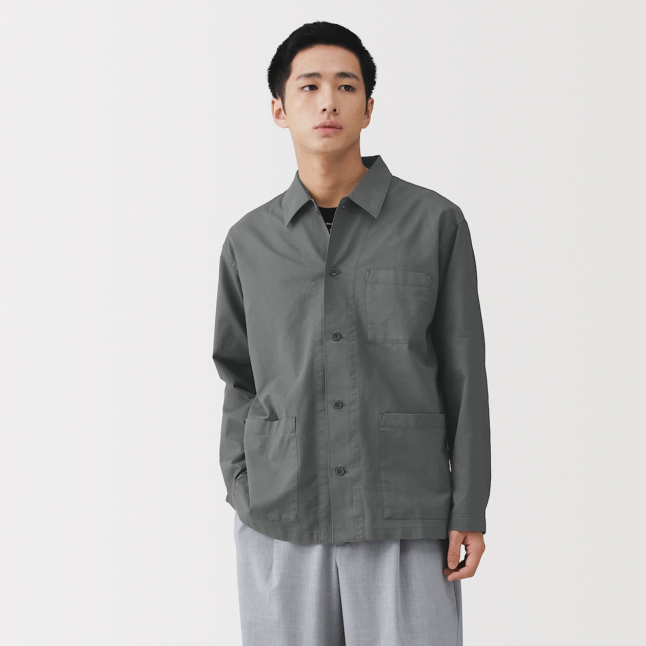 Men's Organic Cotton Cool Touch Overshirt