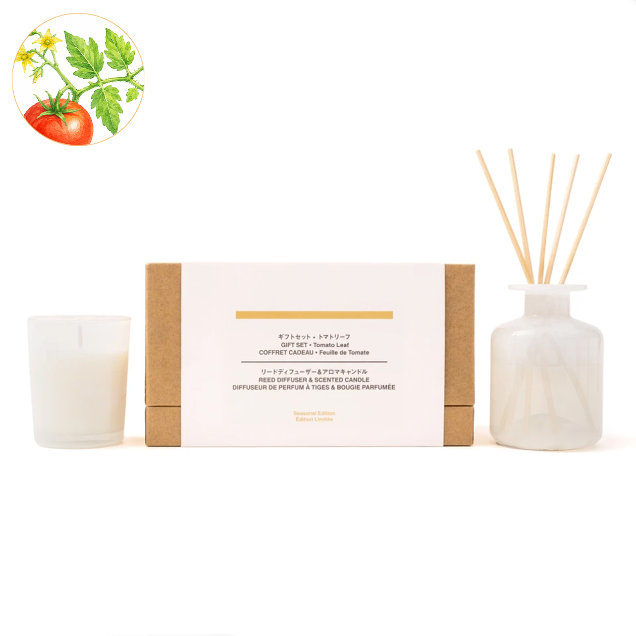 Tomato Leaf Home Fragrance Gift Set
