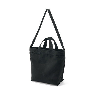 Muji Black | Canvas 2Way Tote Bag One Size