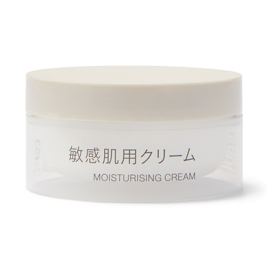 Muji Cream | Sensitive Skin Moisturising ‐ Travel Size, 50 G
