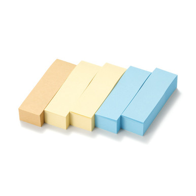 Muji | Index Sticky Notes ‐ Plain, Pack Of 5 One Size