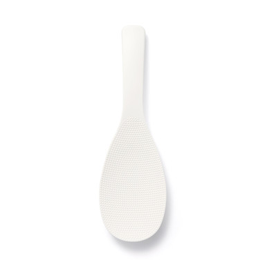 Muji White | Non‐Stick Embossed Rice Paddle |