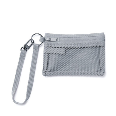 Muji Grey | Polyester Card Holder One Size