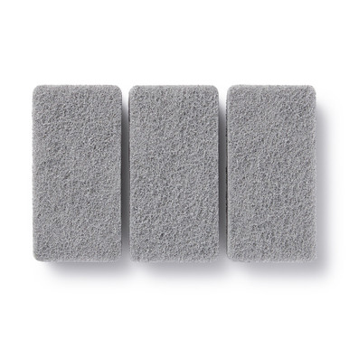 Muji Grey | Triple-Layer Sponges - Pack Of 3 |