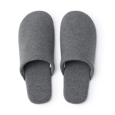Muji Light Beige | Cotton Soft Mule Slippers Xl