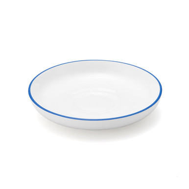Muji Blue Stripes | Everyday Tableware Demitasse Saucer - Blue Stripe |