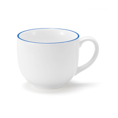 Muji Blue Stripes | Everyday Tableware Coffee Cup - Blue Stripe Stripes 250 Ml