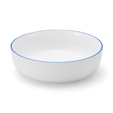 Muji Blue Stripes | Everyday Tableware Bowl - Blue Stripe, Large |