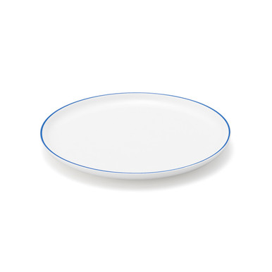 Muji Blue Stripes | Everyday Tableware Plate - Blue Stripe, Large |