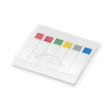 Muji | Clear Index Sticky Notes - 6Mm, Pack Of 2 One Size
