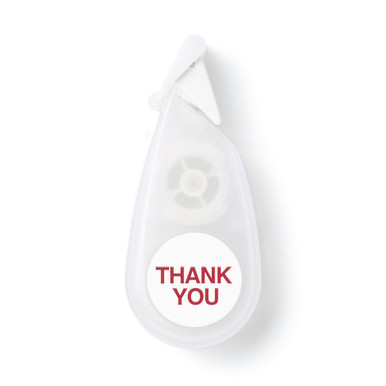 Muji | Decorative Tape Roller - Thank You One Size