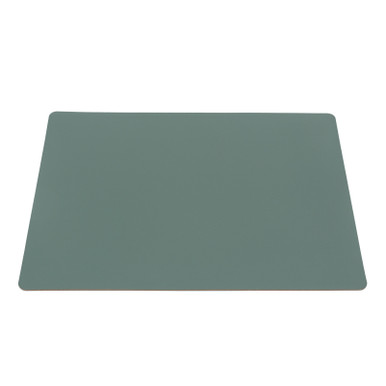 Muji Eucalyptus | Recycled Leather Table Mat - Rectangular, |