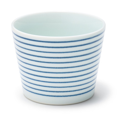 Muji | Hasami Ware Sake Cup - Stripe Pattern One Size