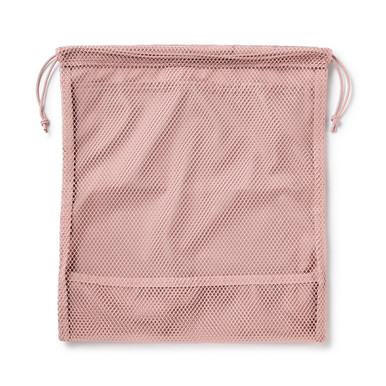Muji Khaki | Mesh Drawstring Bag - Medium M