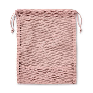 Muji Khaki | Mesh Drawstring Bag - Small S