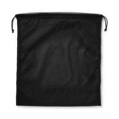 Muji Black | Mesh Drawstring Bag - Large L