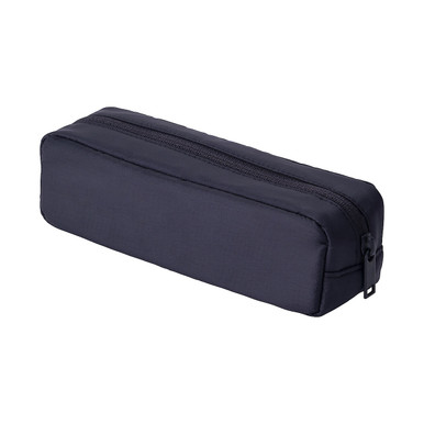 Muji Grey | Water-Repellent Nylon Pencil Case - Small One Size