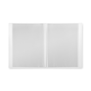 Muji Semi-Transparent | A4 Clear Folder - 40 Pockets
