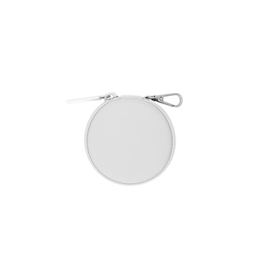 Muji White Grey | Combinations Case Pouch ‐ Mini Round, One Size