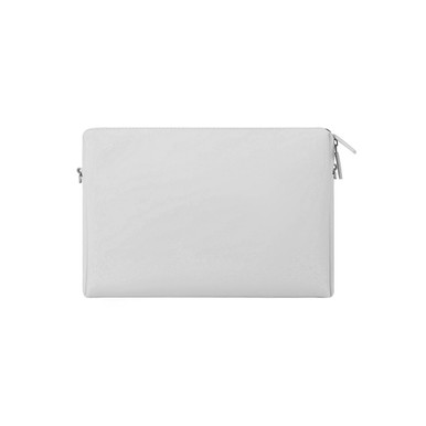 Muji White Grey | Combinations Case Pouch Slim - Large, One Size