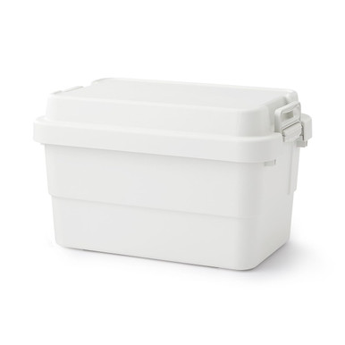 Muji White Grey | Sturdy Storage Box - Large L