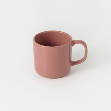 Muji Smoky Pink | Stoneware Mug - 270 Ml, Ml