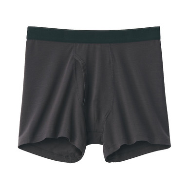 Muji Men's Brown | Lyocell Smooth Stretch Boxers Xl