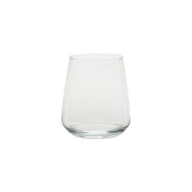 Muji Transparent | Stemless White Wine Glass - 350 Ml