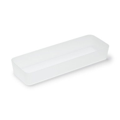 Muji | Desktop Storage Tray - Clear - 11.5 X 34 X 5 Cm