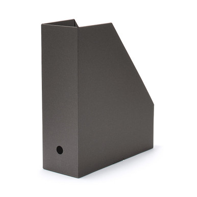 Muji Grey | A4 Kraft Angle File Magazine Holders ‐ 5 Pack