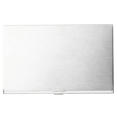 Muji | Stainless Steel Card Case ‐ Thin One Size