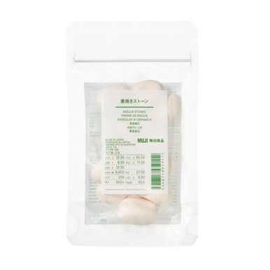 Muji | Unglazed Stones‐ Small One Size