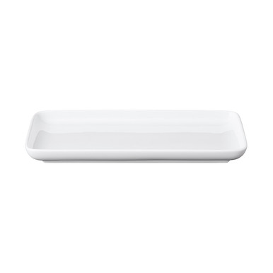 Muji | Hakuji Porcelain Rectangular Plate ‐ Large One Size