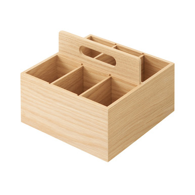 Muji Wooden Tool Storage Box Unisex